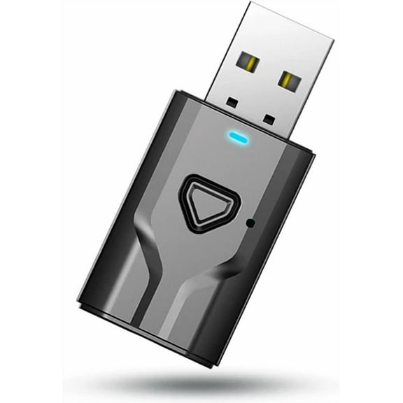 BRICK- Bluetooth 5.0 2In1 Transmitter Receiver Car Wireless Audio Adapter Usb 3.5Mm Aux