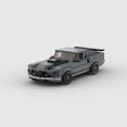 thumbnail image 1 of Classic Ford Mustang Building Block Brick Car compatible with LEGO Cars, Great Gift, Diecast Toy Decor - 324 Pieces, 1 of 6