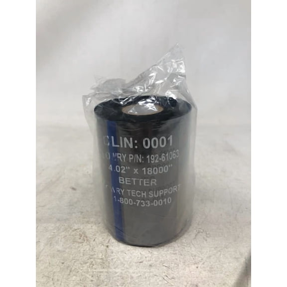 BRICK- Clean Start Printhead Cleaner 4.02" X 1800' Black Fh Wax