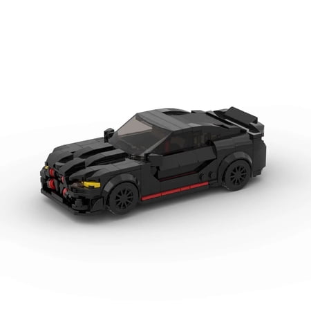 BRICK Ford Mustang Building Block Brick Car compatible with LEGO Cars, Great Gift, Display Decor - 375 Pieces