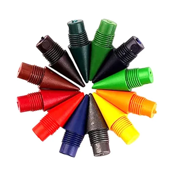 BRICK- Inkless Pencil Refills -Replaceable Tips For Everlasting Writing Pencils, Smooth