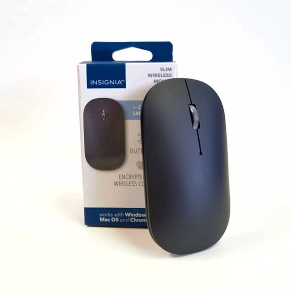 BRICK- Insignia - Wireless Optical 3-Button Mouse - Black Ns-Pm2Sk3B23