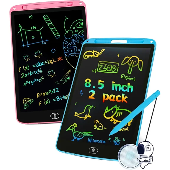 BRICK- Lcd Writing Tablet For Kids, 8.5 Inch, Blue And Pink