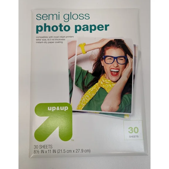 BRICK- Photo Paper Glossy, 8.5" X 11" 30 Sheets. New Unopened Packages