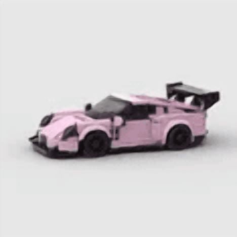 BRICK Porsche 911 Building Block Brick Toy Car compatible with LEGO Car Speed Champions Toy - 374 Pieces