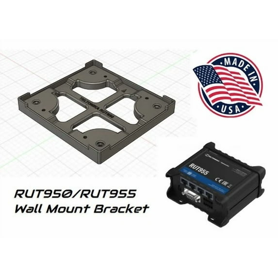 BRICK- Teltonika Rut950 Rut955 4G Dual Sim Router Wall Mount Bracket ...