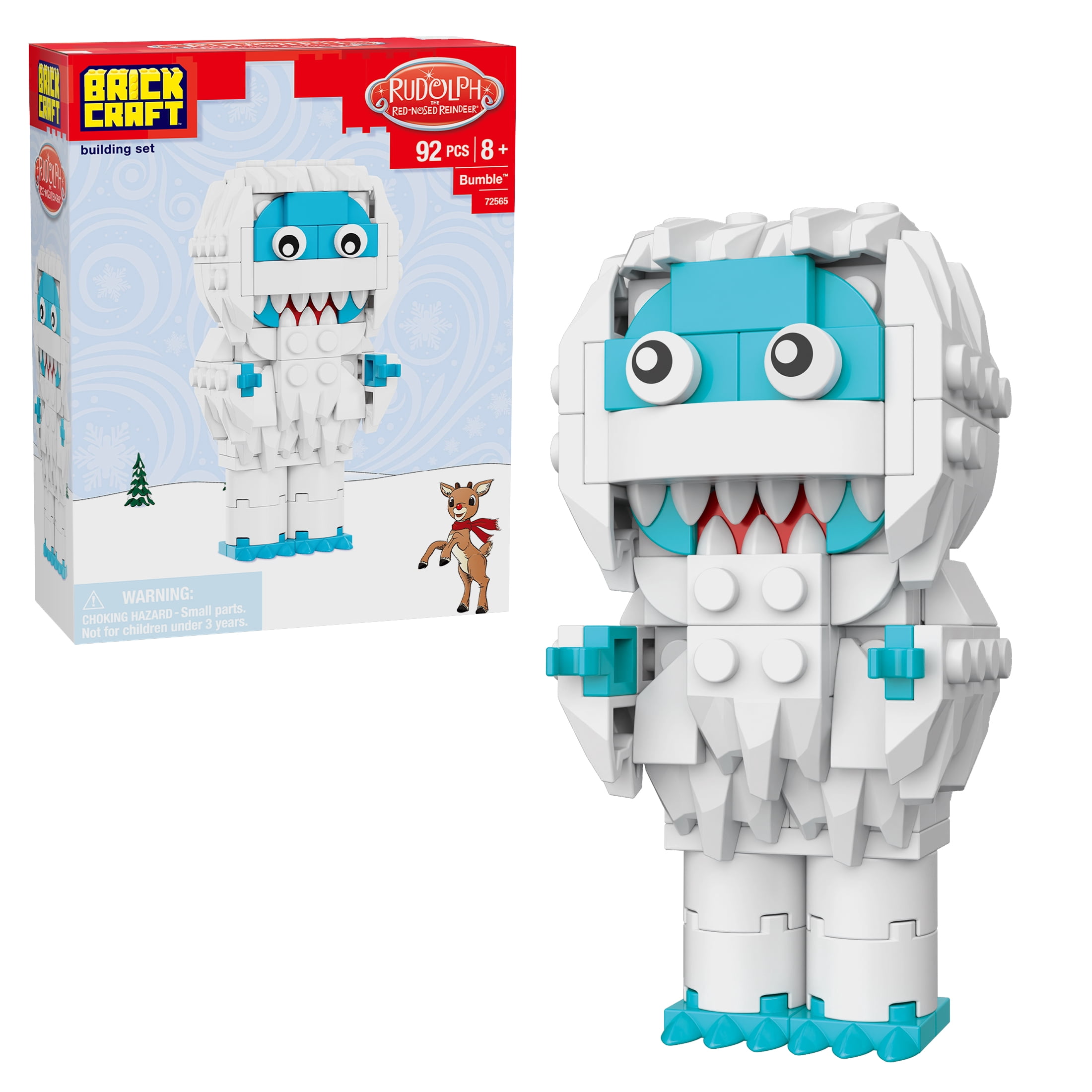 Brick Rudolph Brickcraft Rudolph the Red-Nosed Reindeer Bumble Abominable Snowman ...