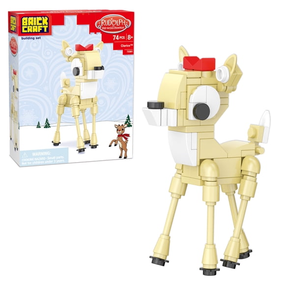 Brick Rudolph Brickcraft in Building Blocks - Walmart.com