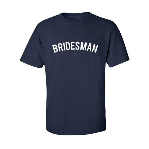 BRIDESMAN Adult Short Sleeve T-shirt