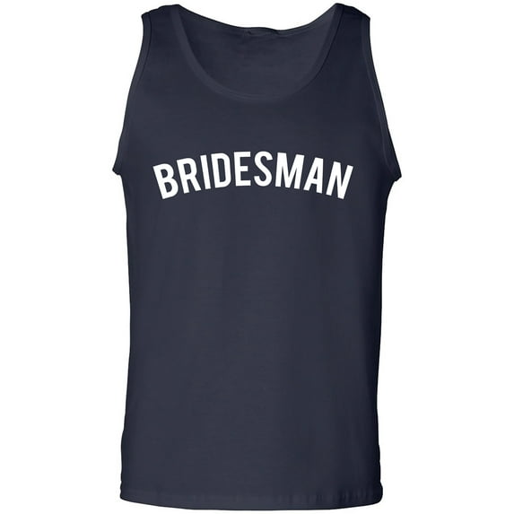 BRIDESMAN Adult Tank Top