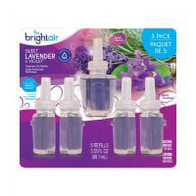 Electric Scented Oil Air Freshener Refill, Sweet Lavender and Violet, 0.67 oz Bottle, 5/Pack Electric Scented Oil Air Freshener Refill, Sweet Lavender and Violet, 0.67 oz Bottle, 5/Pack