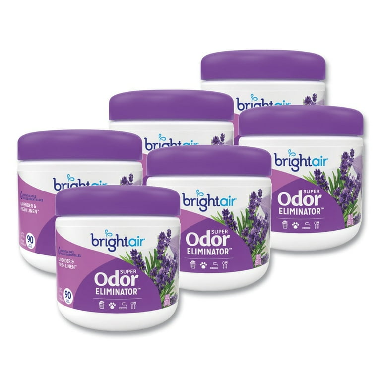 Super Odor Eliminator, Lavender and Fresh Linen, Purple, 14 oz Jar Super Odor Eliminator, Lavender and Fresh Linen, Purple, 14 oz Jar