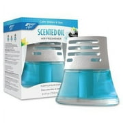 BRIGHT Air Scented Oil Air Freshener, Calm Waters and Spa, Blue, 2.5 Oz