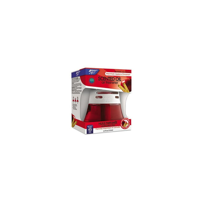 Scented Oil Air Freshener, Macintosh Apple and Cinnamon, Red, 2.5 oz, 6/Carton Scented Oil Air Freshener, Macintosh Apple and Cinnamon, Red, 2.5 oz, 6/Carton