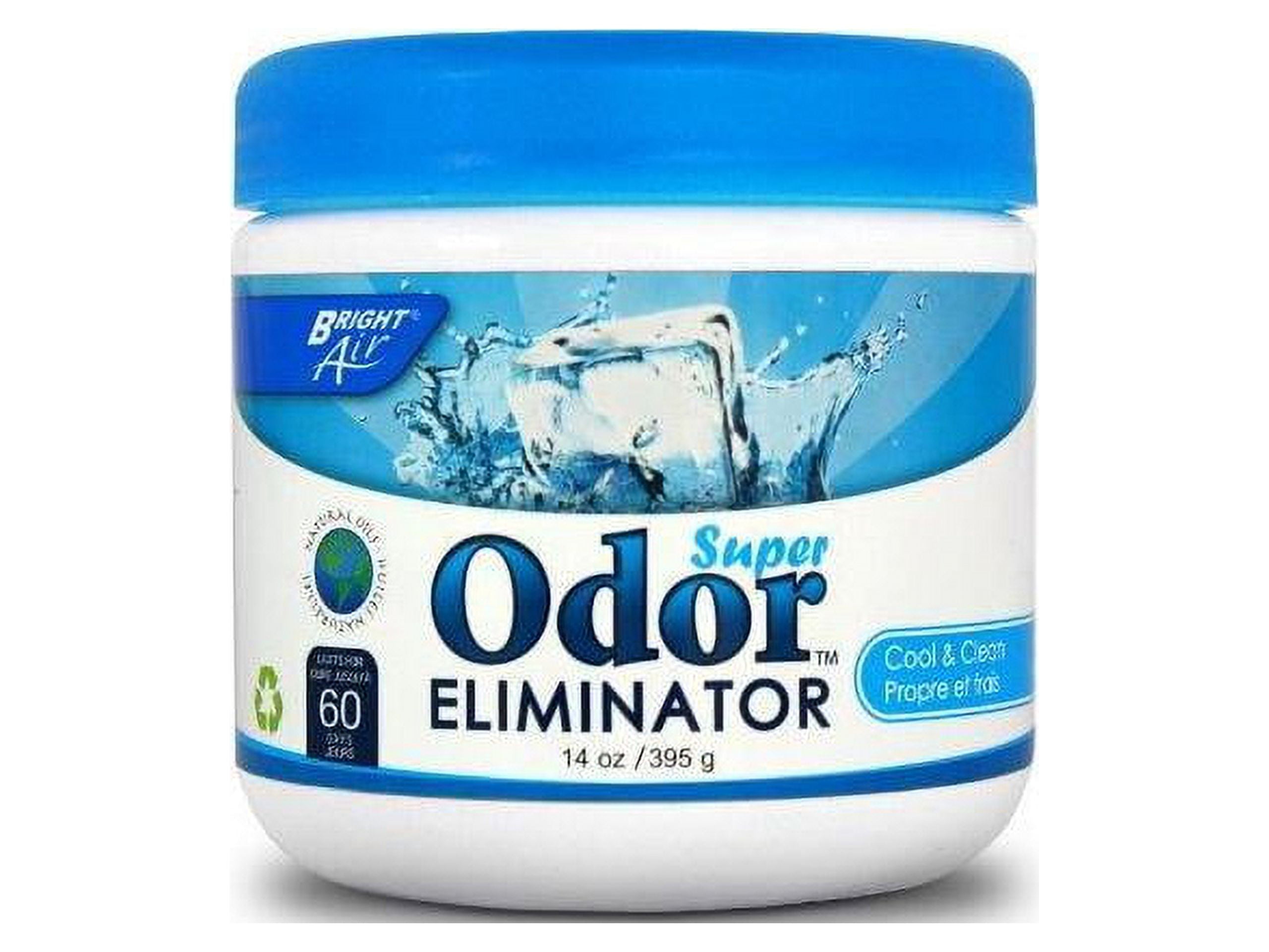 BRIGHT Air Super Odor Eliminator, Cool and Clean, Blue, 14oz
