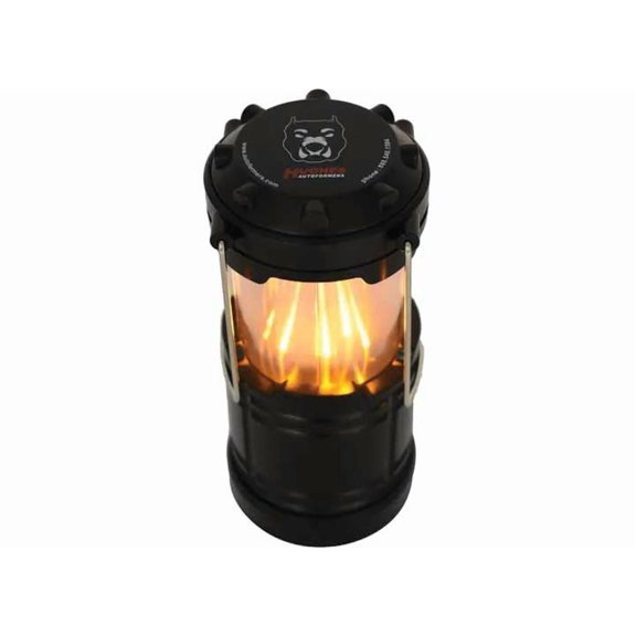 BRIGHT CAMP LANTERN WITH TWO LIGHTING MODES WHITE AND FLICKERING FLAME
