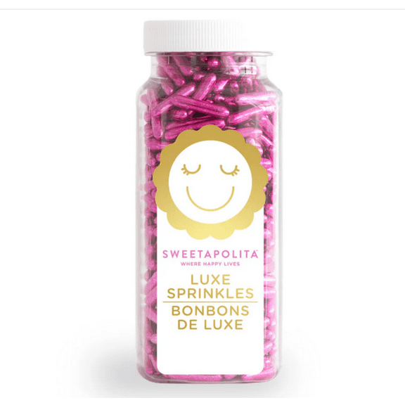 BRIGHT PINK METALLIC RODS BY SWEETAPOLITA