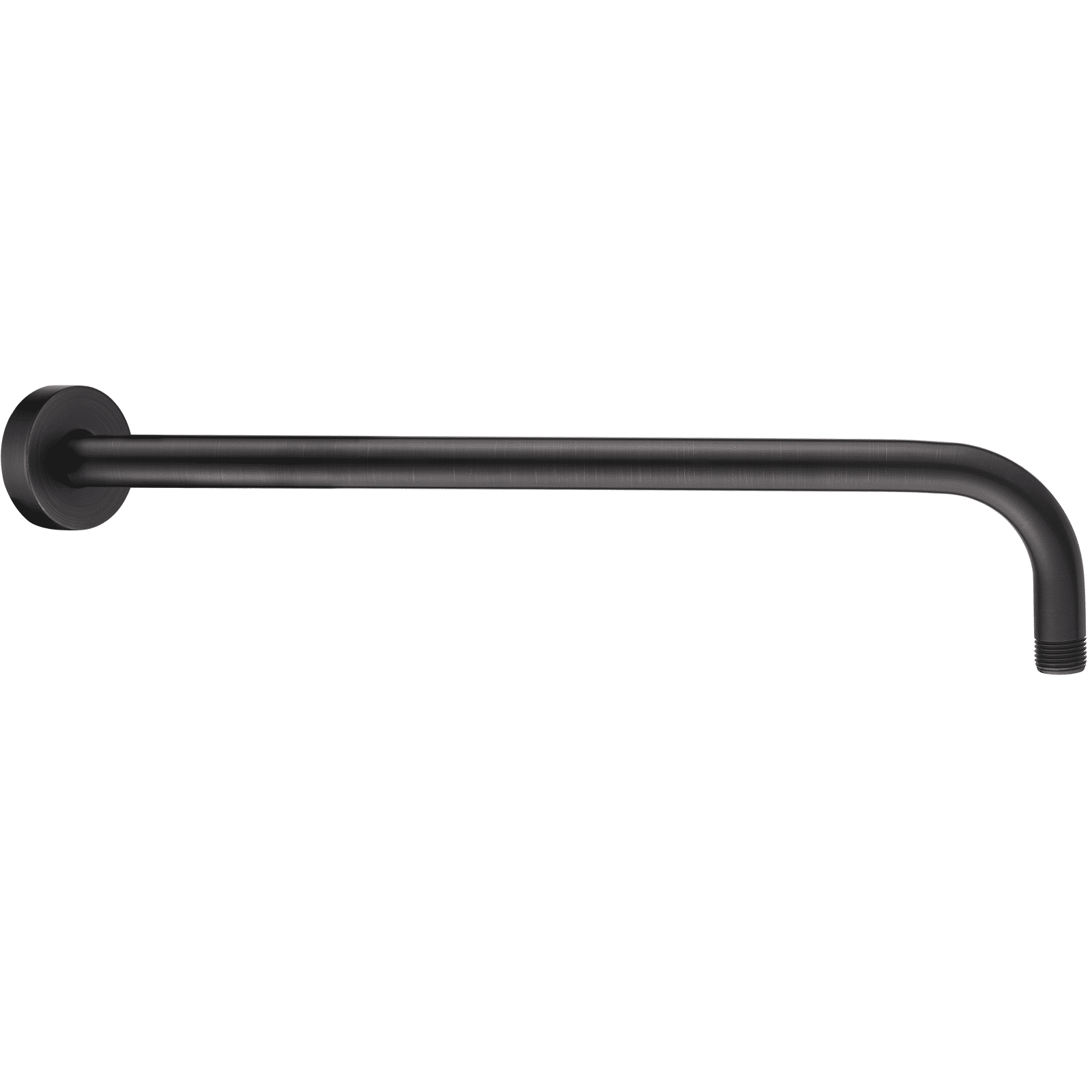 BRIGHT SHOWERS 16 Inch Shower Head Extension Arm with Flange L Shaped