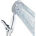 thumbnail image 1 of BRIGHT SHOWERS 9 Spray Settings Handheld Shower Head Set High Pressure Chrome Hand Held Showerhead with 60 Inch Flexible Shower Hose and Adjustable Shower Arm Mount Bracket, 1 of 8