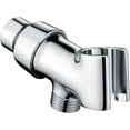 thumbnail image 1 of BRIGHT SHOWERS All Metal Shower Head Holder for Handheld Shower Head, Adjustable Shower Arm Mount with Universal Wall Hook Bracket, Chrome, 1 of 4