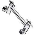 BRIGHT SHOWERS Brass Shower Arm Extender for Rain and Handheld Shower