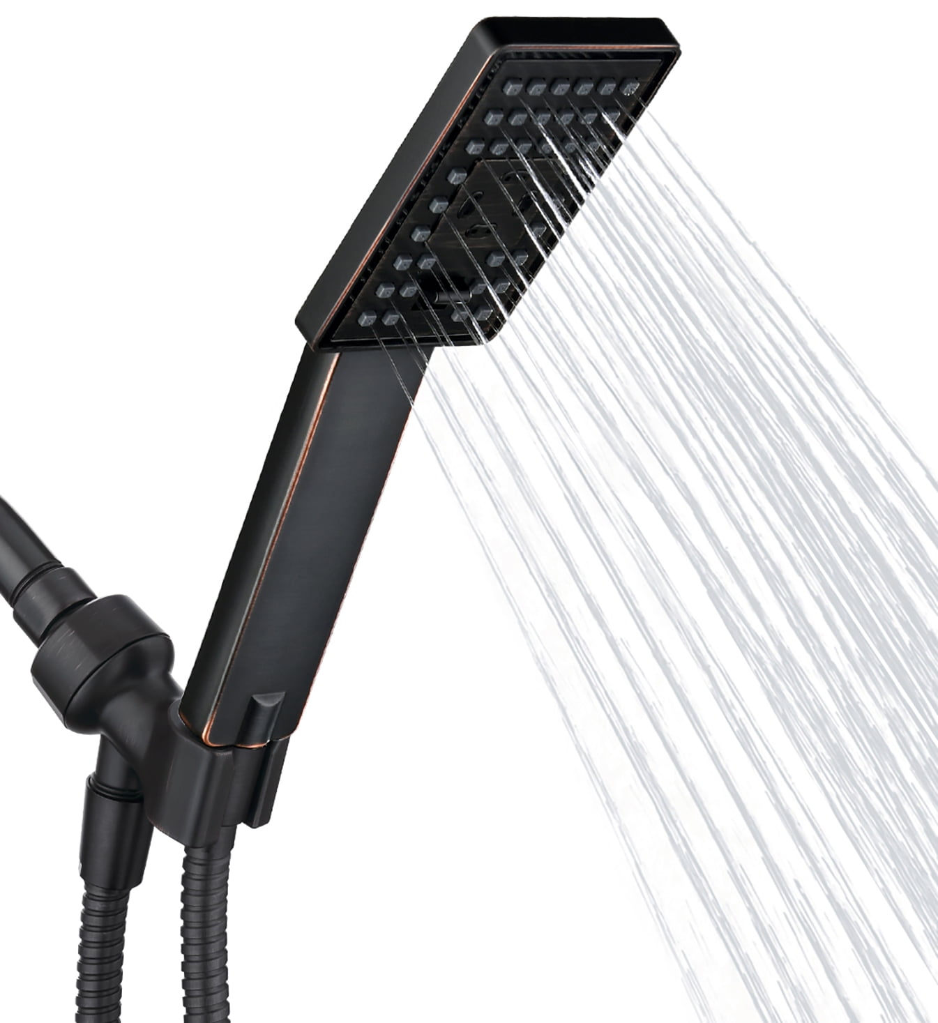 BRIGHT SHOWERS Handheld Shower Head High Pressure Bronze Shower Heads