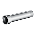 thumbnail image 1 of BRIGHT SHOWERS Shower Arm Extender for Rain and Handheld Shower Head, 4 Inch Shower Head Extension Arm, Shower Pipe Extension for Extending or Lowering Showerhead, Chrome, 1 of 6