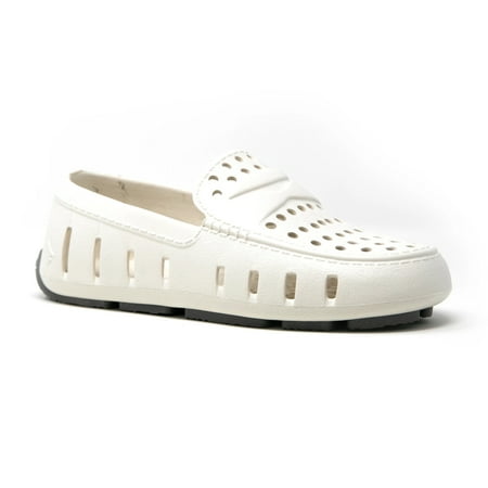 Floafers Prodigy Driver (Toddler/Little Kid/Big Kid) Bright White/Harbor Mist Gray 13 Little Kid M
