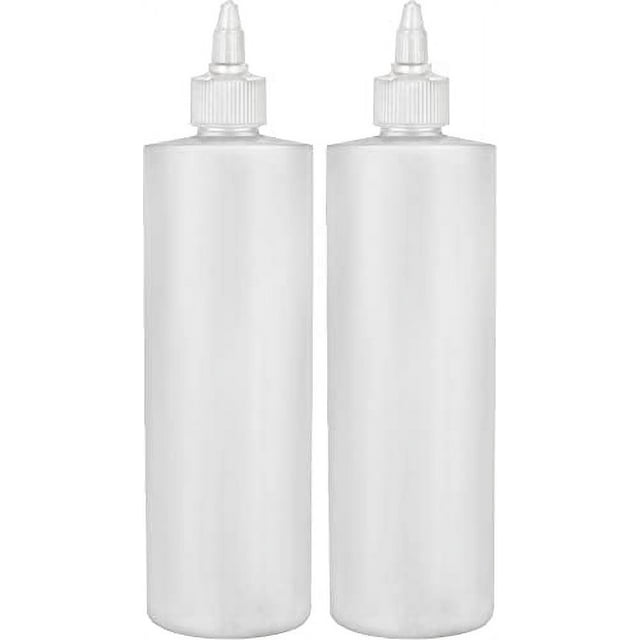 BRIGHTFROM 12 OZ BPA FREE Condiment Squeeze Bottles, Leak Proof, for