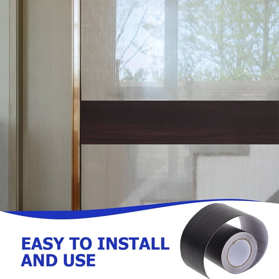 FUEENIRVA Peel and Stick Baseboard Trim Black Vinyl Self Adhesive Wall Molding