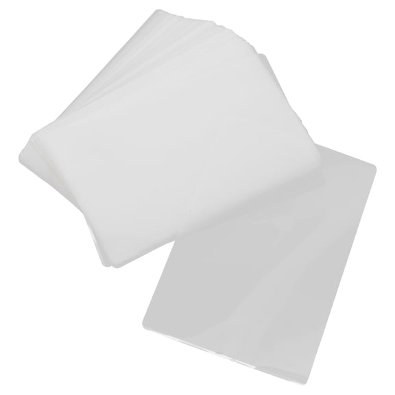 BRIGHTFUFU Clear 6-Inch 8-Mil Laminating Sheets Thermal Photo 100 Pack