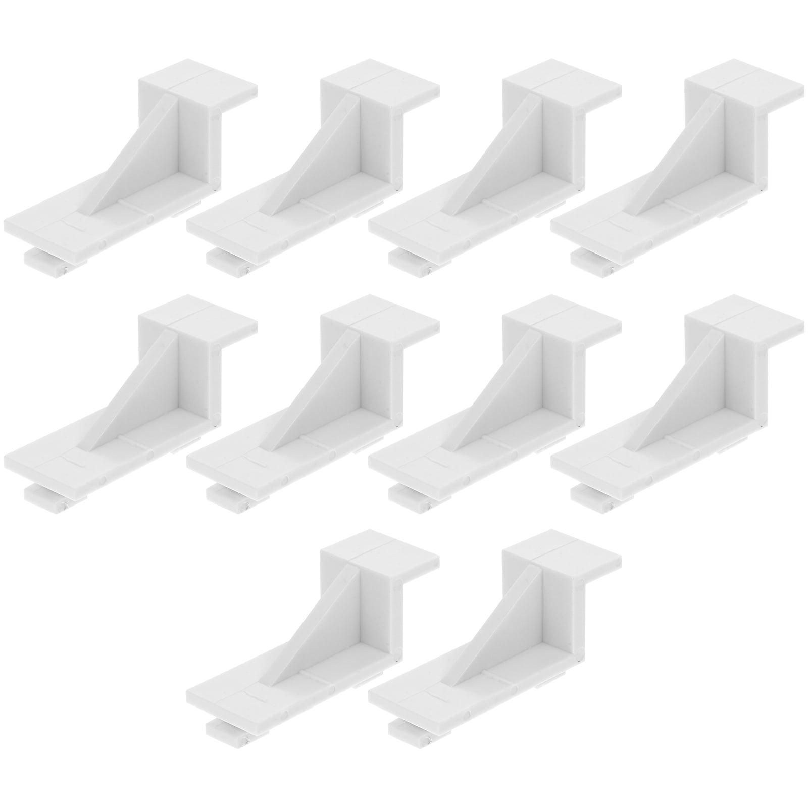 BRIGHTFUFU 10pcs Shelf Brackets Loop Clips for Appliance Maintenance in ...