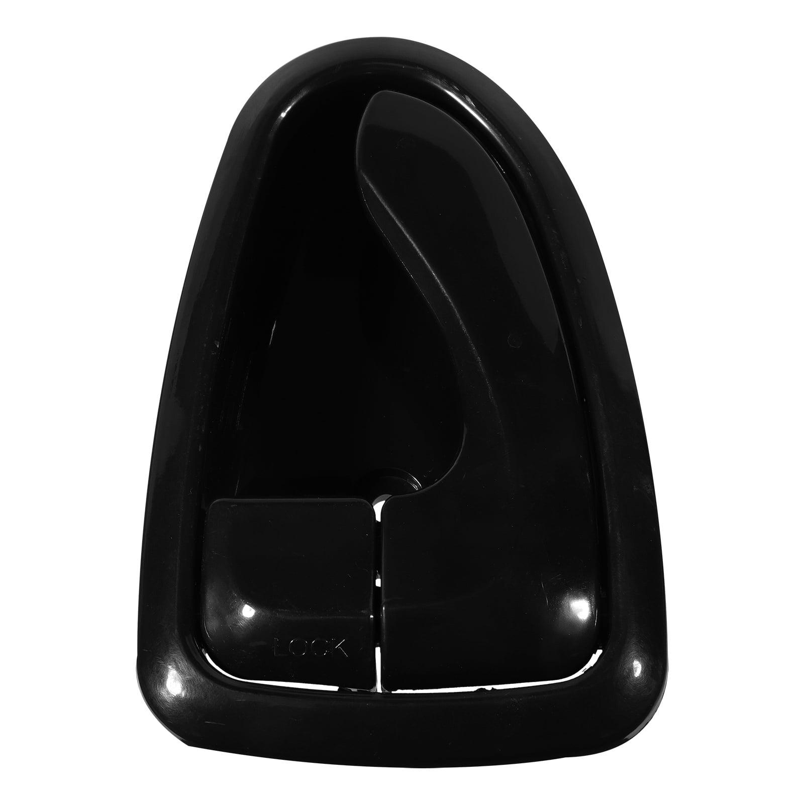 BRIGHTFUFU 1-Pack Black ABS Rectangular Car Door Handle for Interior ...