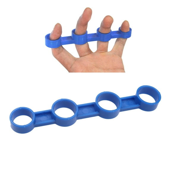 BRIGHTFUFU 1Pack Finger Expansion Sleeves for Guitar Finger Extension Blue Plastic for Practice and Leisure