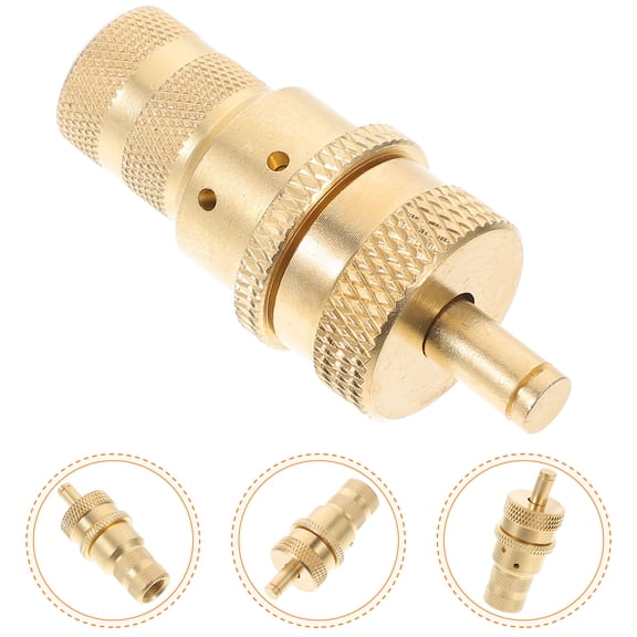 FUEENIRVA Universal Golden Tire Valve Caps for Cars and Bikes, Rust-Resistant Metal Design, and Stylish Accessories