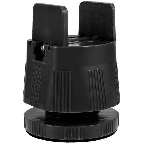 TABLZONE Heavy Duty Furniture Risers Black Plastic Metal for Stability