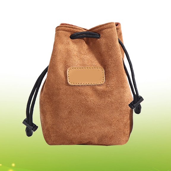 BRIGHTFUFU 1Pc Khaki Camera Liner Pack Protective Padded Inner Case for Travel and Storage