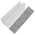 thumbnail image 1 of BRIGHTFUFU 1Set Mirror Stand Full Length Wooden Texture White Modern Style for Home Decor, 1 of 8