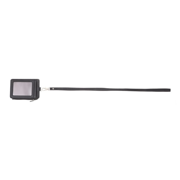 BRIGHTFUFU 1Set Practical Design Bus Pass Card Holder in Black for Cruise Cards and Hotel Key Cards
