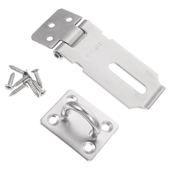 BRIGHTFUFU 1Set Stainless Steel Door Lock Buckle Simple Structure For Office Use