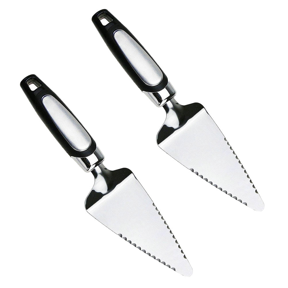 BRIGHTFUFU 2Pcs Metal Pizza Paddle With Ergonomic Handle Baking ...