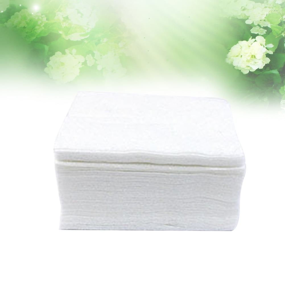 BRIGHTFUFU 32Pack Certified Cotton Pads Single Layer for Skin Care 6x7in