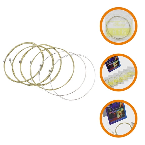 TABLZONE Brightfufu Durable Folk Guitar with Standard Tension for Extraordinary Tones and Sounds