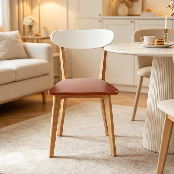 BRIGHTFUFU Bar Stool Seat Replacement with Flat Smooth Surface and Dense Wood Material for Restaurant Bar Stools