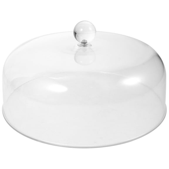 BRIGHTFUFU Cake Dome: Clear Dome Food Cover For Cakes And Desserts - Plastic Round Pastry Display Cloche For Freshness And Protection