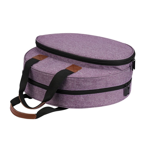 BRIGHTFUFU Embroidery Project Bag 600D Polyester for Professionals 1Pcs