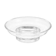thumbnail image 1 of BRIGHTFUFU Glass Soap Dish Round Frosted Soap Holder Tray For Bathroom Vanities Countertops Kitchen Sinks Dresser, 1 of 8