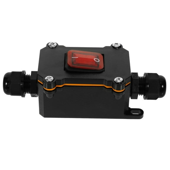 BRIGHTFUFU Inline Cord Switch On and Off Outdoor Toggle Switch 2 Position Inline Cord Switch