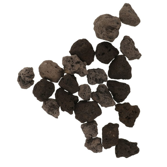 BRIGHTFUFU Lava Rock Black Irregular 1Bag For Diy Crafts And Scientific Understanding