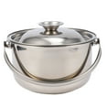 thumbnail image 1 of BRIGHTFUFU Stainless Steel Non-Stick Stew Pot, Multi- Cooking Pot for Kitchen Use, 1 of 8